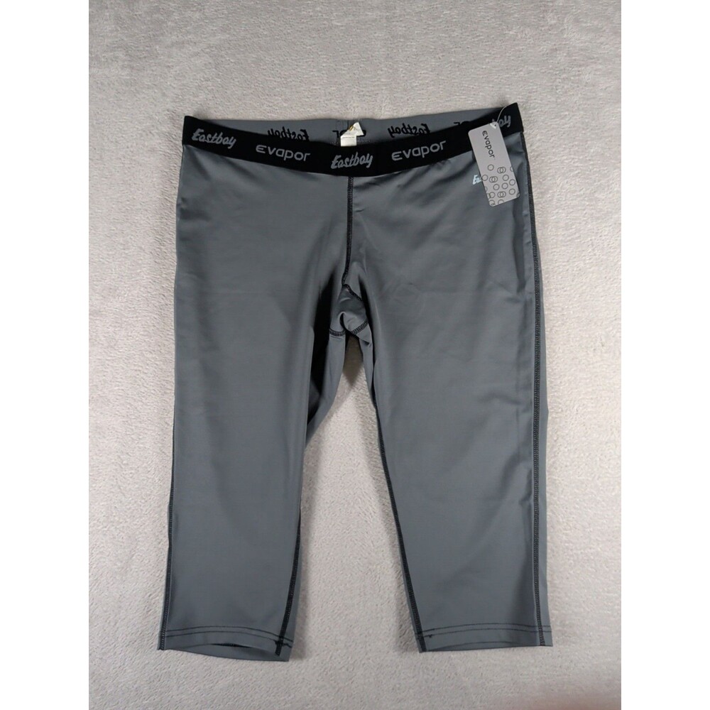 NEW Eastbay Evapor Athletic Compression Shorts Gray Stretch Men's Size 2XL